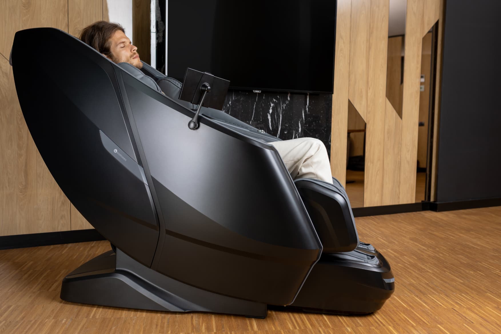 Réglage des robots. Mémorisation de la séance de massage